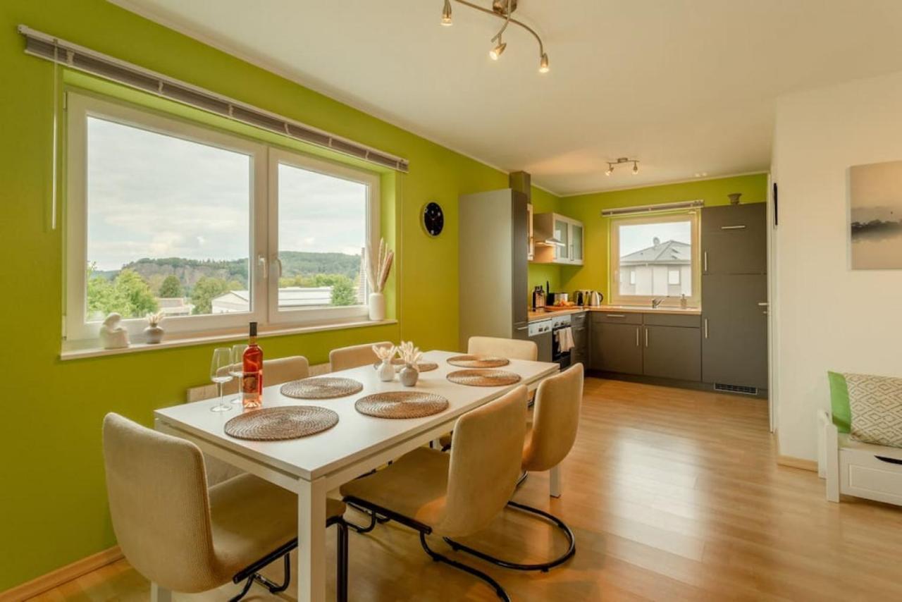 Dolomites Bungalow Eifelsteig W View Terrace Bbq Gerolstein Exterior foto